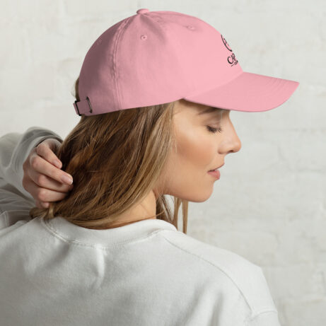 classic dad hat pink right side 651f00d926424