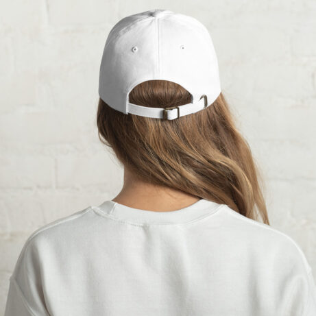 classic dad hat white back 651f00d92696d