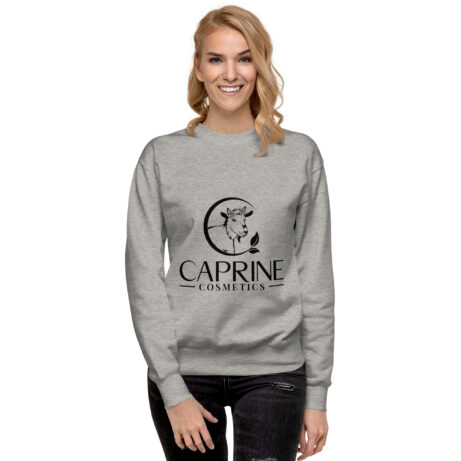 unisex premium sweatshirt carbon grey front 2 65af45b94863a