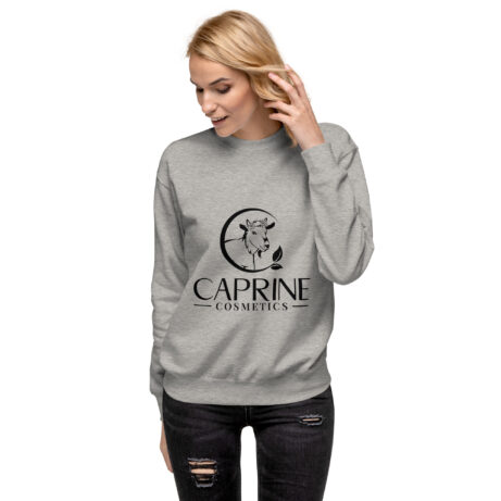 unisex premium sweatshirt carbon grey front 65af45b94822b