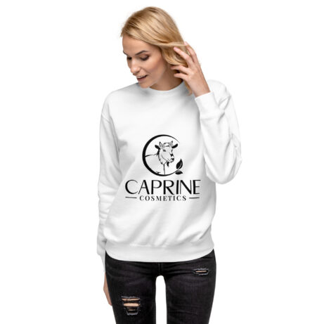 unisex premium sweatshirt white front 65af45b949b51