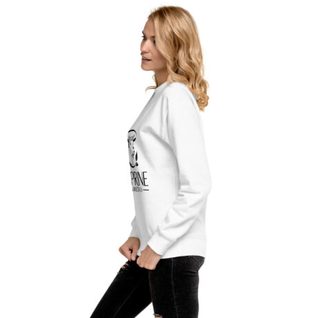 unisex premium sweatshirt white left 65af45b94b12e